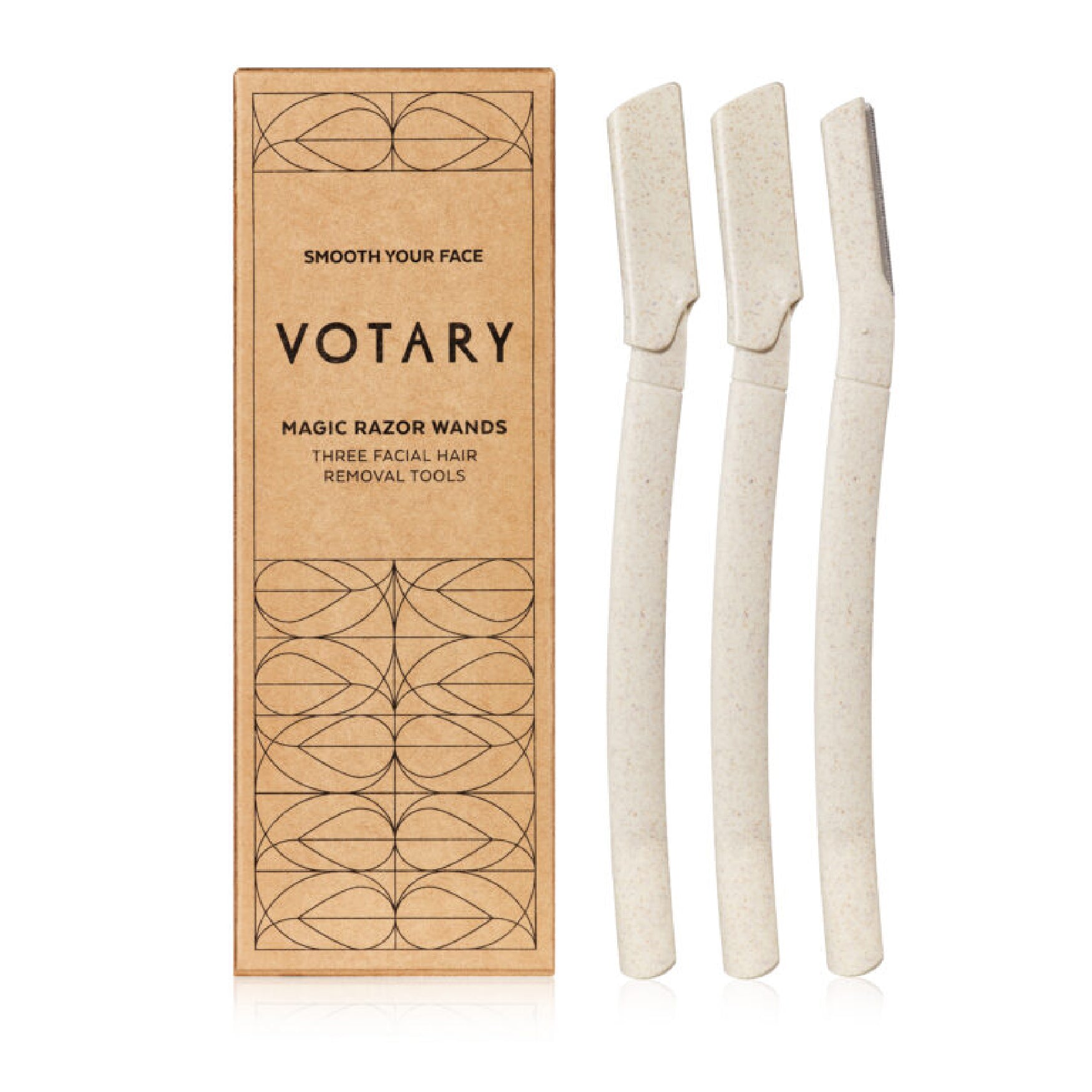 Facial hair removal with Magic Razor Wands | Votary Luxury Skincare ...